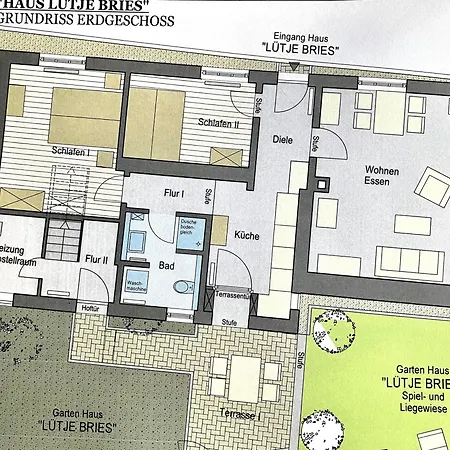 Haus Luetje Bries Сasa de vacaciones Dornum